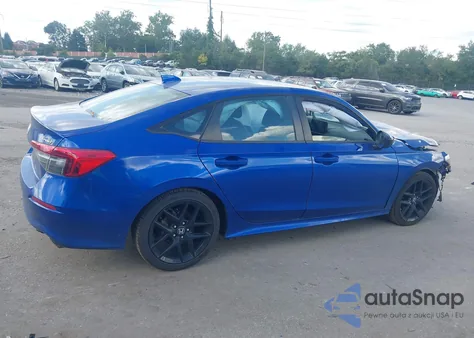 2022 Honda Civic Sport from USA, damaged, VIN 2HGFE2F51NH587243